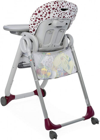 opbergmand kinderstoel Polly 50 cm textiel wit