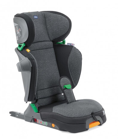 autostoel Fold &amp; Go I-Size groep 2-3 polykatoen grijs