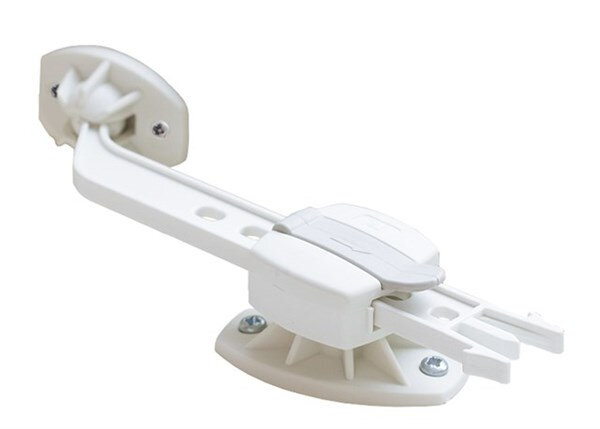 raamslot universeel 18,5 x 3,8 cm polyamide wit