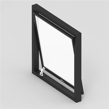 raamslot universeel 18,5 x 3,8 cm polyamide wit