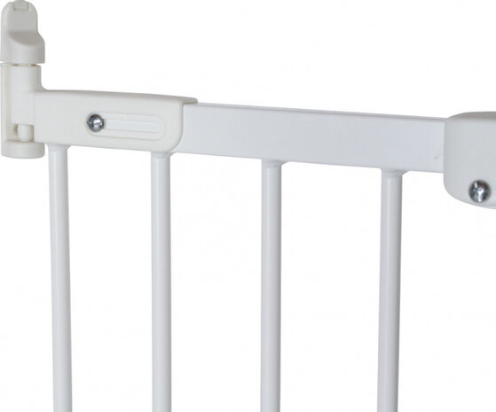 traphek FlexiGate junior 67-105,5 cm staal wit