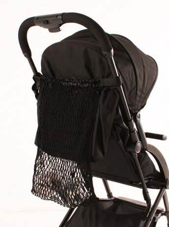 boodschappennet buggy universeel polyester zwart