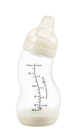drinkfles S-fles Natural 170 ml transparant/cr&egrave;me