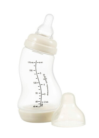 drinkfles S-fles Natural 170 ml transparant/cr&egrave;me