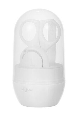 manicureset De Luxe baby wit 3-delig