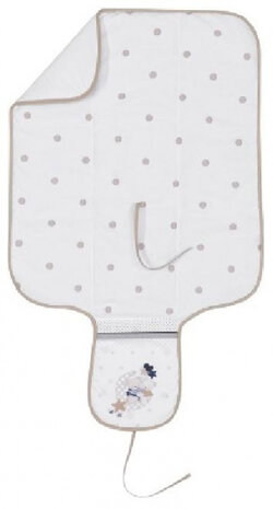 aankleedkussen Amoroso 45 x 75 cm katoen beige