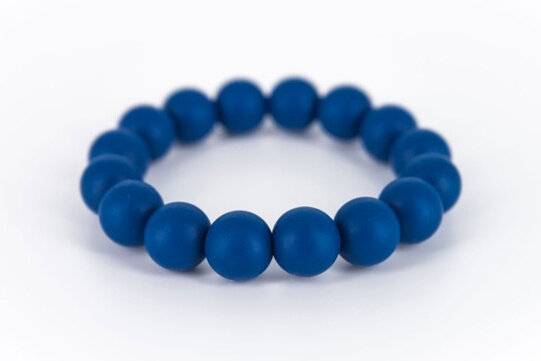 bijtketting Marshmellow&nbsp;75/7 cm donkerblauw