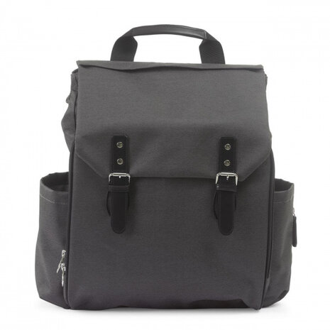luierrugzak Easy 48 x 31 cm textiel donkergrijs