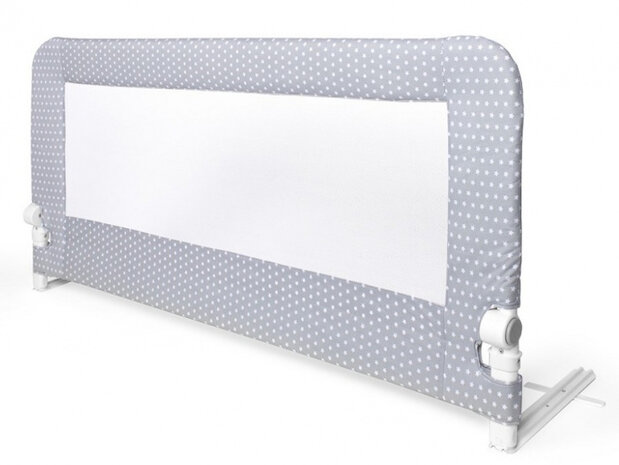 bedrail junior 150 x 70 cm textiel grijs sterren