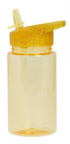 drinkfles Glitter Gold 450 ml bpa-vrij