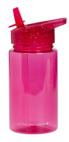 drinkfles Glitter Pink 450 ml bpa-vrij