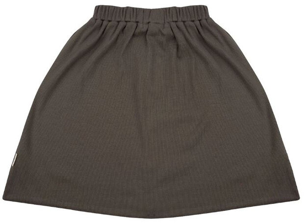 rok Dusty Olive meisjes katoen groen maat 110