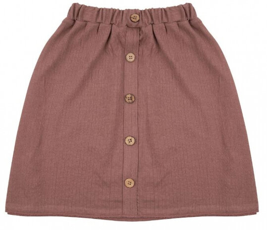 maxi rok Burlwood meisjes katoen roze maat 86