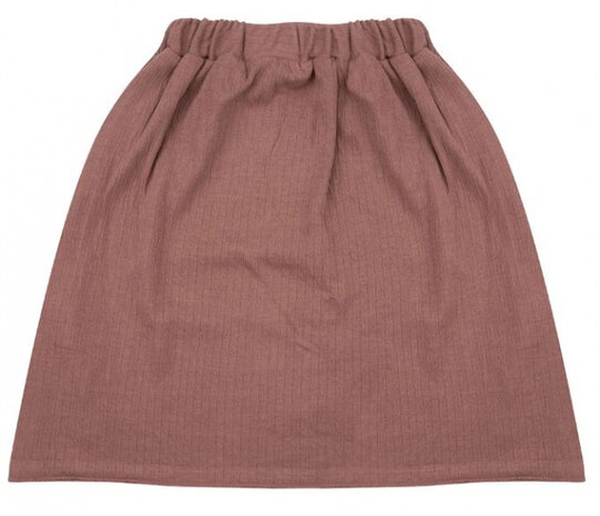 maxi rok Burlwood meisjes katoen roze maat 116