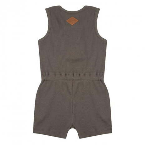 jumpsuit meisjes katoen groen maat 9-12 maanden