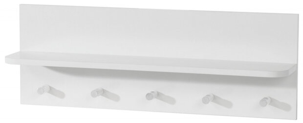 wandplank Maren 80 x 17 x 29 cm hout wit