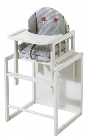 stoelverkleiner Adam &amp; Eule junior 55 cm polykatoen grijs