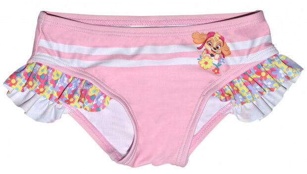 zwembroek Paw Patrol meisjes polyester roze mt 12 maanden