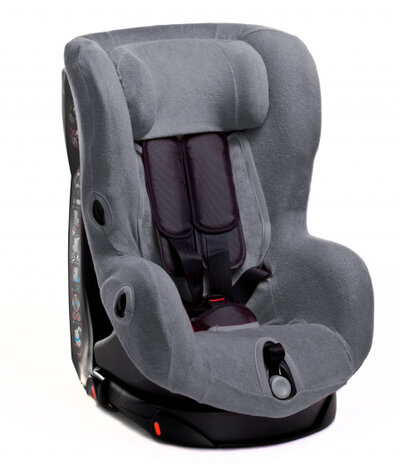 autostoelhoes Axiss junior katoen lichtgrijs