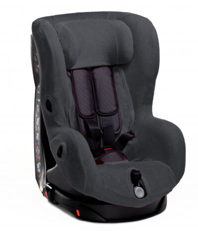 autostoelhoes Axiss junior katoen donkergrijs