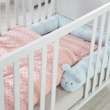 voedingskussen Benny 170 cm polyester licht blauw