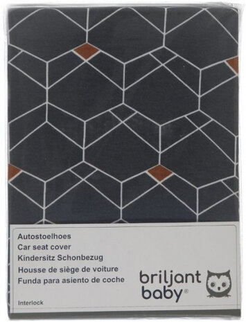 autostoelhoes met rugsteun 1+ Deco antraciet