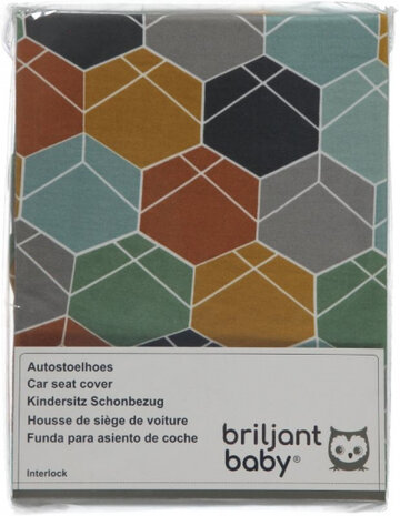 autostoelhoes met rugsteun 1+ Deco lichtgrijs