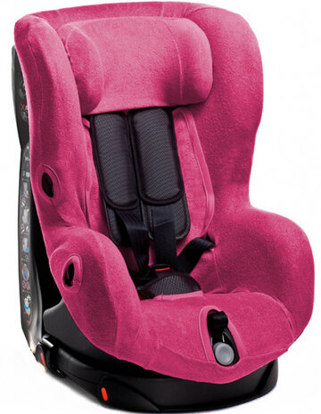 autostoelhoes Axiss meisjes katoen fuchsia