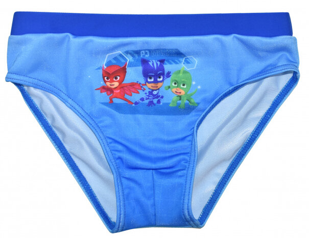 zwembroek PJ Masks junior textiel lichtblauw maat 1 jaar