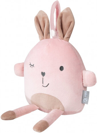 knuffelhanger Lil Cuties meisjes 12 x 7 cm polyester roze