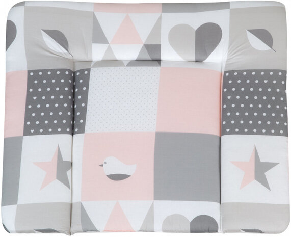 aankleedkussen Happy Patch 85 x 75 cm polyester/katoen