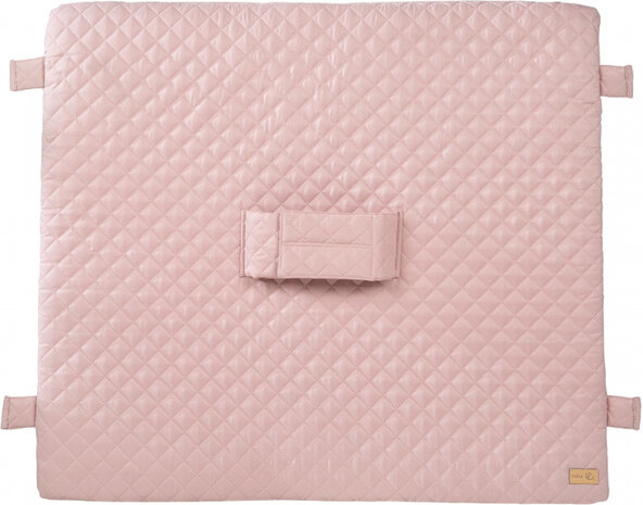 aankleedkussen meisjes 85 x 75 cm polyester roze