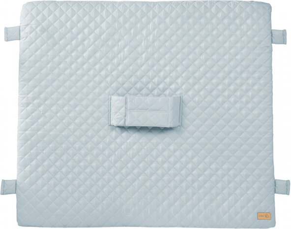 aankleedkussen jongens 85 x 75 cm polyester blauw