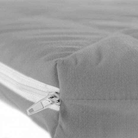 matras Little Stars campingbed 60 x 120 cm polyester grijs
