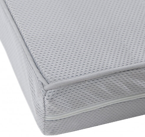matras Safe Asleep junior 60 x 120 cm polyester grijs