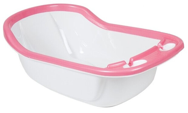 badje junior 72 x 42 x 25 cm wit/roze