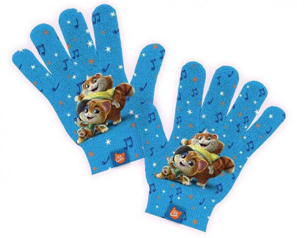 handschoenen Cats jongens polyester blauw