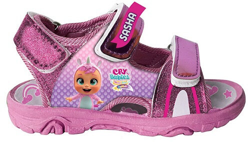 sandalen Sasha meisjes canvas roze maat 32