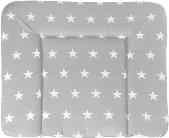 aankleedkussen Little Stars 85 x 75 cm grijs