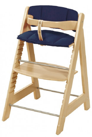 stoelverkleiner Canvas junior polyester blauw 2-delig