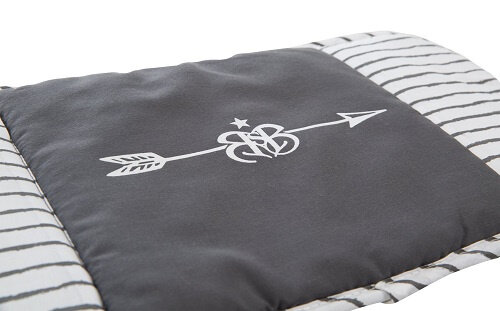 stoelverkleiner Rock Star Baby 3 polyester grijs 2-delig