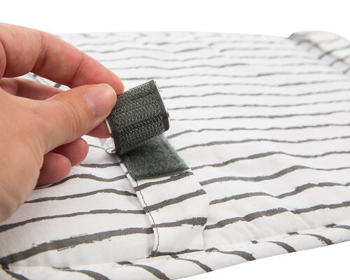 stoelverkleiner Rock Star Baby 3 polyester grijs 2-delig