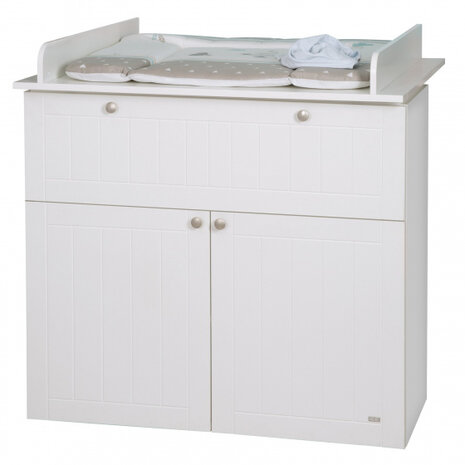 commode Mia 103 x 103 cm hout wit