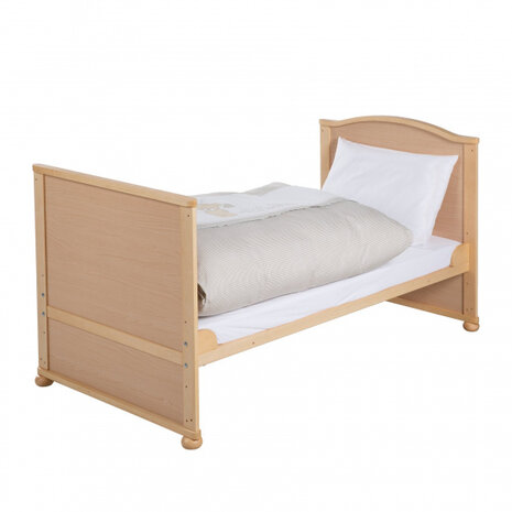 Ledikant Lovely Bear 153 x 79,2 x 152 cm naturel 7-delig