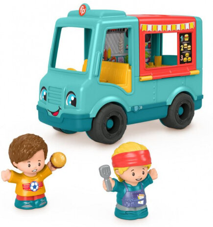 speelset Little People Food Truck groen 3-delig
