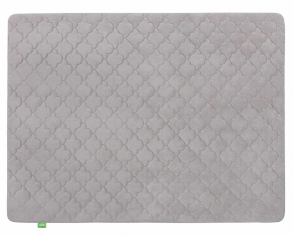 deken junior 75 x 100 cm polykatoen wit/blauw