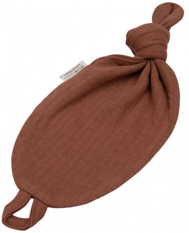 speendoekje Amber katoen bruin
