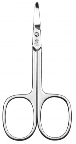 nagelschaar baby 9 cm staal zilver
