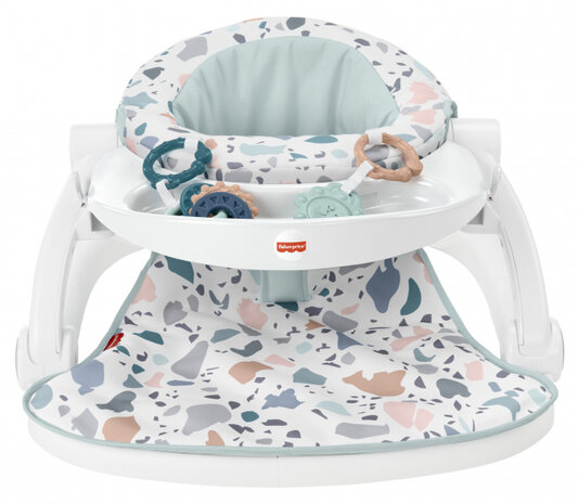babystoel Zitten Spelen junior 53 x 69 cm wit
