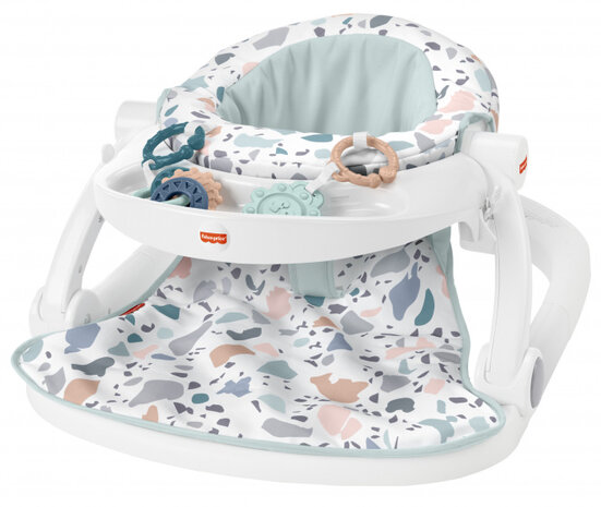 babystoel Zitten Spelen junior 53 x 69 cm wit